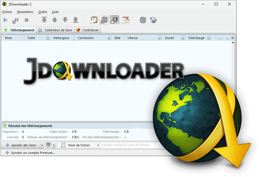 Ddownload Jdownloader Outil de téléchargement